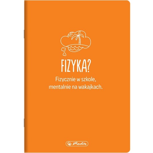ZESZYT A5 60 FIZYKA SOFT HERLITZ -zdjęcie numer 1