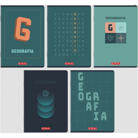 ZESZYT A5 60 GEOGRAFIA HERLITZ -zdjęcie numer 1