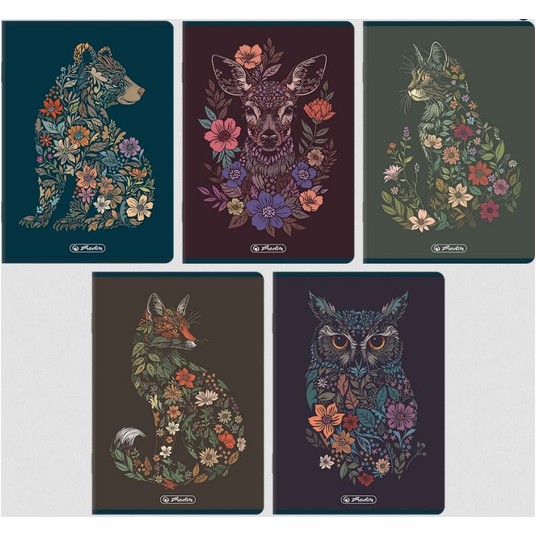 ZESZYT A5 60 KRATA FLORIMALS HERLITZ -zdjęcie numer 1