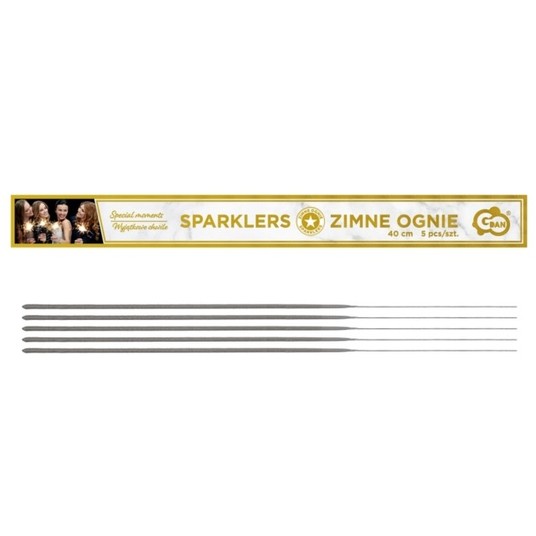 ZIMNE OGNIE SPECIAL MOMENTS 40CM 5 SZT. -zdjęcie numer 1