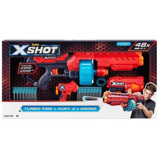 ZURU X-SHOT WYRZUTNIA EXCEL TURBOFIRE -zdjęcie numer 1