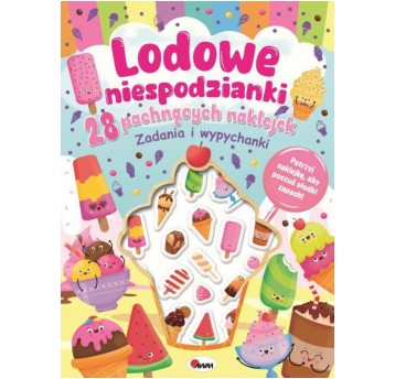28 PACHNĄCYCH NAKLEJEK LODOWE NIESPODZIANKI MOREX