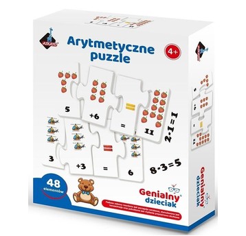 ARYTMETYCZNE PUZZLE 4+ - ASKATO