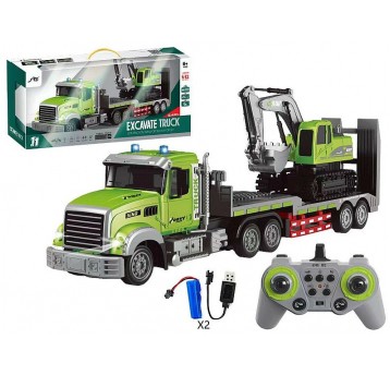 AUTO NA RADIO LAWETA Z KOPARKĄ