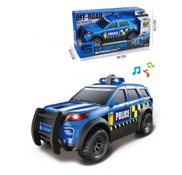 AUTO POLICJA ŚWIATŁO I DŹWIĘK