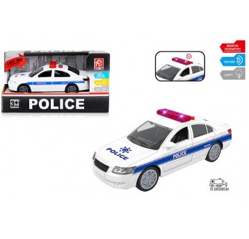AUTO POLICJA ŚWIATŁO I DŹWIĘK