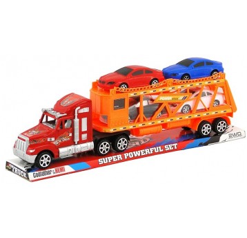 AUTO TRUCK Z LAWETĄ + AUTKA