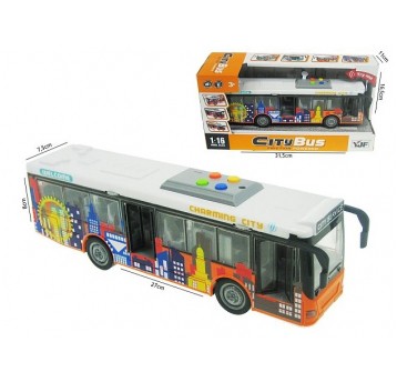 AUTOBUS 27 CM ŚWIATŁO I DŹWIĘK