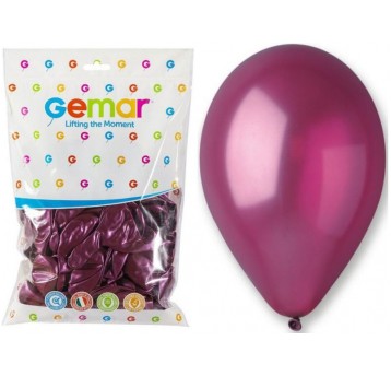 BALON GEMAR METALIK 10" GM90/52 BORDOWY