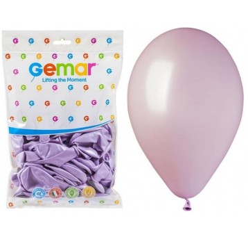 BALON GEMAR METALIK 10" GM90/95 LILIOWY