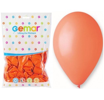 BALON GEMAR PASTEL 10" G90/04 POMARAŃCZOWY
