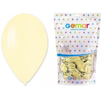 BALON GEMAR PASTEL 10" G90/103 BUTTER MAŚLANY