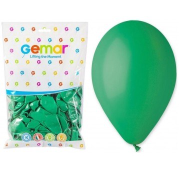 BALON GEMAR PASTEL 10" G90/13 ZIELONE CIEMNE