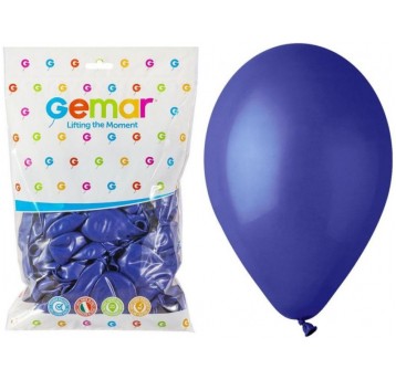 BALON GEMAR PASTEL 10" G90/46 GRANATOWY