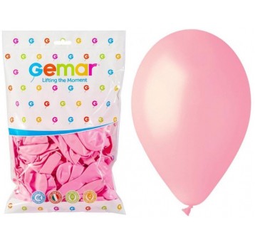 BALON GEMAR PASTEL 10" G90/57 RÓŻOWY JASNY