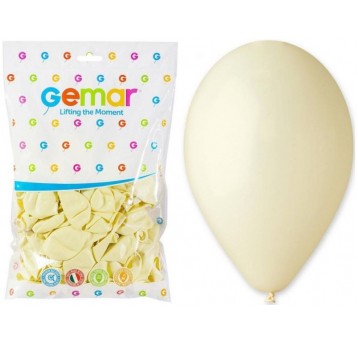 BALON GEMAR PASTEL 10" G90/59 KOŚĆ SŁONIOWA
