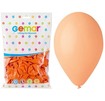 BALON GEMAR PASTEL 10" G90/60 BRZOSKWINIOWY