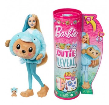 BARBIE CUTIE REVEAL MIŚ - DELFIN