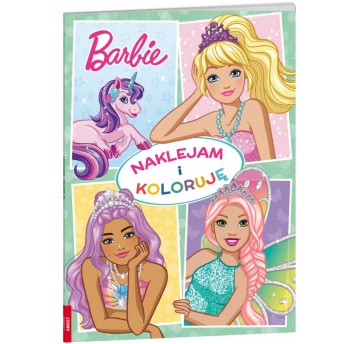BARBIE DREAMTOPIA NAKLEJAM I KOLORUJĘ