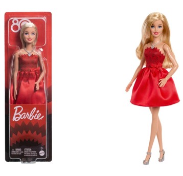 BARBIE LALKA FASHIONISTA RUBY 80-LECIE JGD25