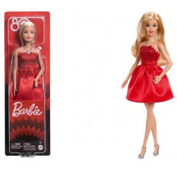 BARBIE LALKA FASHIONISTA RUBY 80-LECIE JGD25