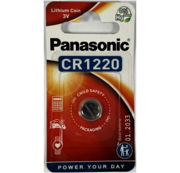BATERIA CR1220/1BP PANASONIC