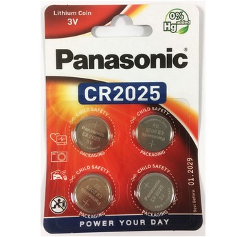 BATERIA CR2025/4BP PANASONIC