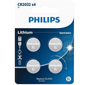 BATERIA CR2032/4BP PHILIPS