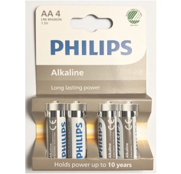 BATERIA LR6 / 4BP ALKALINE PHILIPS