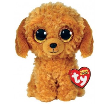 BEANIE BOOS NOODLES BRĄZOWY PIES GOLDEN