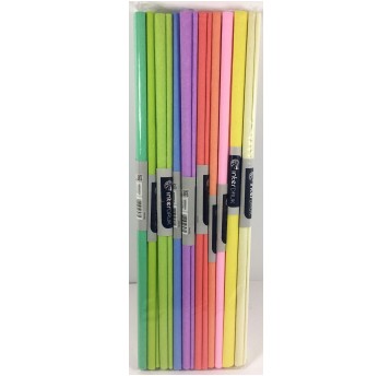 BIBUŁA MARSZCZONA MIX 10 SZT PASTEL INTERDRUK