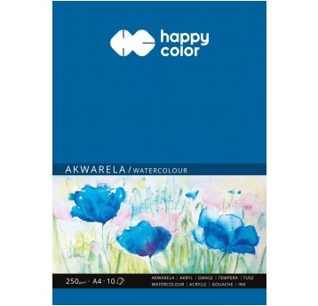 BLOK AKWARELOWY A4 HAPPY COLOR