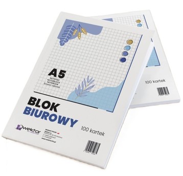 BLOK BIUROWY A5 100K KRATA WEKTOR