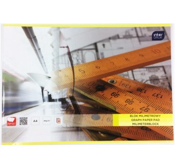 BLOK MILIMETROWY A4 INTERDRUK