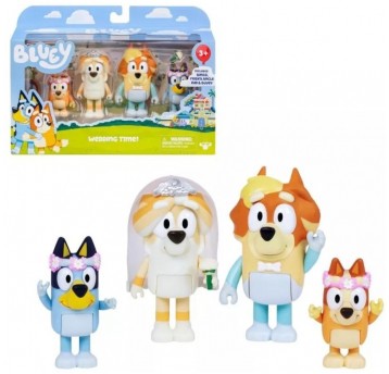 BLUEY WESELE WUJKA 4-PAK