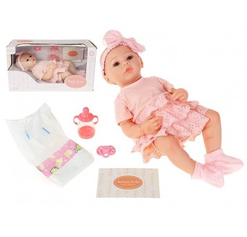 BOBAS 48 CM BOX Z AKCESORIAMI DO KARMIENIA