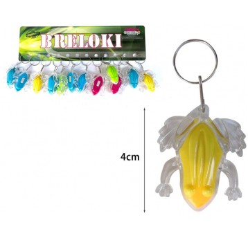 BRELOK ŻABA ŚWIECĄCY