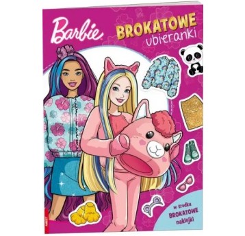 BROKATOWE UBIERANKI BARBIE