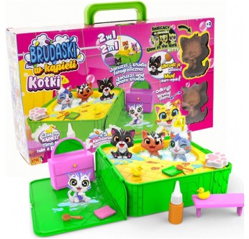 BRUDASKI W KĄPIELI KOTKI W JACUZZI - EPEE