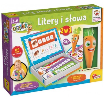 CAROTINA LITERY I SŁOWA 2W1