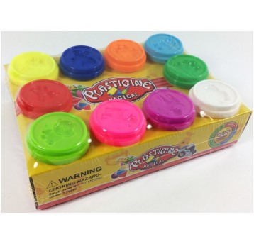 CIASTOLINA ZESTAW 10 KOL.