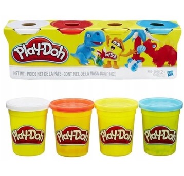 CIASTOMASA PLAYDOH 4-PAK