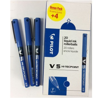 CIENKOPIS KULKOWY BX-V5 NIEBIESKI PILOT