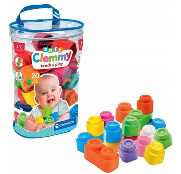 CLEMMY WORECZEK Z 20 KLOCKAMI