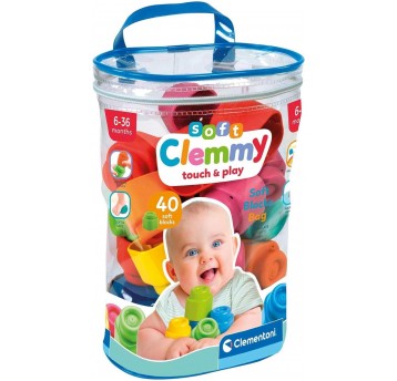 CLEMMY WORECZEK Z 40 KLOCKAMI