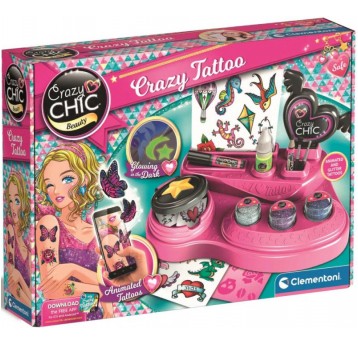 CRAZY CHIC SZALONE TATUAŻE - CLEMENTONI