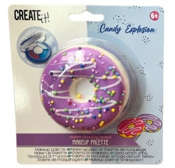 CREATE IT! ZESTAW DO MAKIJAŻU DONUT FIOLETOWY