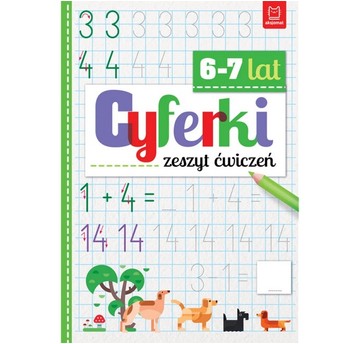 CYFERKI ZESZYT ĆWICZEŃ 6-7 LAT AKSJOMAT
