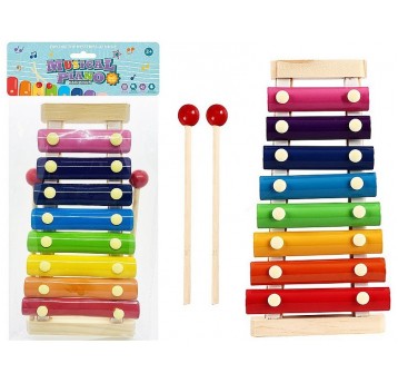 CYMBAŁKI DREWNIANE 8 TONÓW