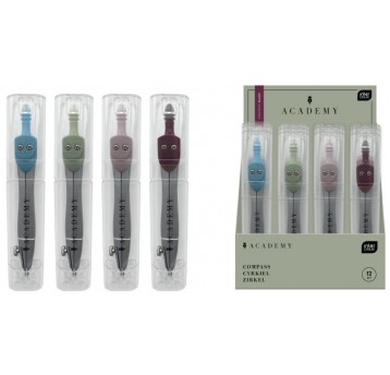 CYRKIEL W ETUI BASIC ACADEMY INTERDRUK